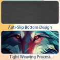 thumbnail image 4 of Wolf Square Desk Mat Mousepad, 8.3x9.8 Inch Non-Slip Rubber Bottom, Printed Gaming Mousepad for Office and Gaming, 4 of 6