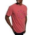 thumbnail image 4 of CafePress - Peace Flower Affection Mens Comfort Colors® Shir - Mens Comfort Colors Shirt, 4 of 5
