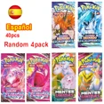 thumbnail image 2 of Cards Scarlet Violet Sun Moon GX Vmax EX English French Spanish Shining Battle Trading Collection Card Booster Pack Gift, 2 of 5