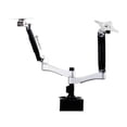 thumbnail image 1 of Silver Stone Technologies ARM22SC Support de Moniteur Interactif à Double Écran LCD ARM Duo à Bras - Argent, 1 of 1