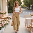 thumbnail image 4 of Barrel Jeans Women 2026 Floral Print Wide Leg Jeans Y2k Patchwork Baggy Boyfriend Denim Pants, 4 of 8