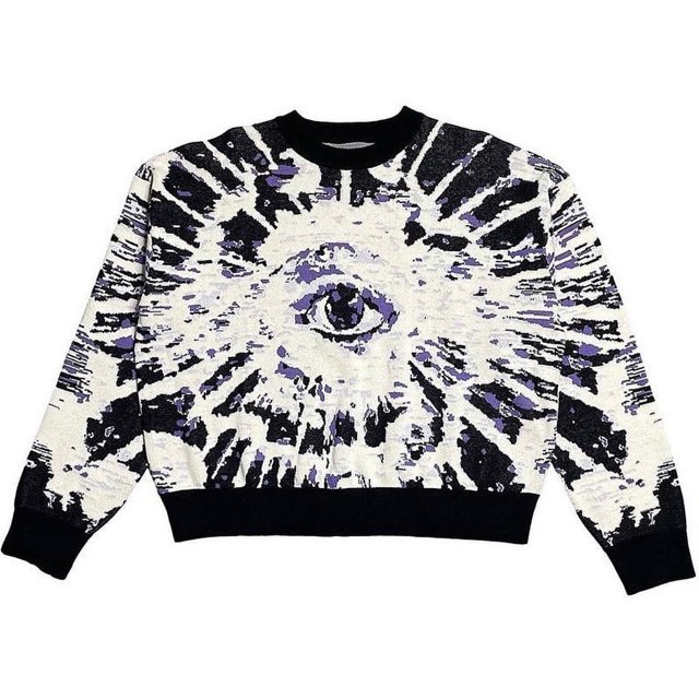 Suéter suelto de otoño e invierno de Europa y Estados Unidos, tendencia de estilo hip-hop, suéter interior y exterior.