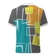 thumbnail image 5 of Playeras De Compresión Para Hombre, Camiseta Estampada De Manga Corta Con Solapa Y Cremallera A La Moda Para Primavera Y Verano, Top, 5 of 5