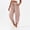 Pink, variant on MLQIDK Pedal Pushers for Women Capri Pants Knee Length Trendy Summer Elastic Waist Work Capris Dressy Casual Cargo Capris with Pockets Pink M