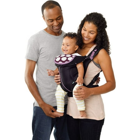 Evenflo Active Baby Carrier, Polka Dottie Purple