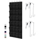 thumbnail image 1 of Gorilla Grip Organizador de zapatos para colocar sobre la puerta, 24 bolsillos grandes de malla transpirable, soporte de almacenamiento para colgar que ahorra espacio, colgador para armario con capaci, 1 of 5