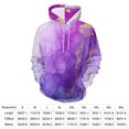 thumbnail image 2 of Purple Gold Marble Art(2)-1 3d Sweatshirts Hoodie Fashion Casual Personality Men's Women Street Hoodie Pullovers Long Sleeve Comfortable Top, 2 of 6