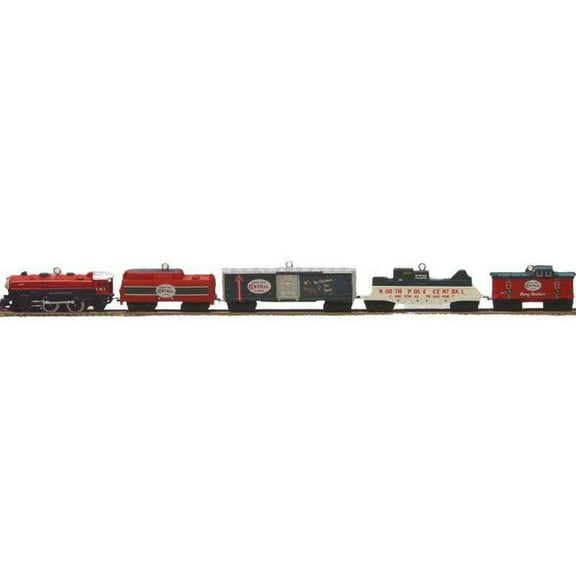 2007 North Pole Central Train (Lionel) Hallmark Keepsake Miniature Ornament QXM8157