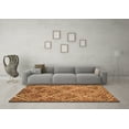 thumbnail image 3 of Ahgly Company Indoor Rectangle Abstract Brown Contemporary Area Rugs, 2' x 4', 3 of 4