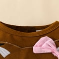 thumbnail image 3 of Robe d'Automne pour Bébés Filles Fox Robe à Manches Longues avec Nœud Robe Princesse Décontractée en Tulle avec Bandeau, 3 of 7
