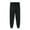 Black, variant on Likimi Toddler Kids Girls Pants Solid Color Joggers Trousers Comfortable Relaxed Soft Spring Fall Bottoms Size 2-3 Years Black