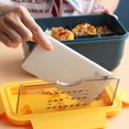 thumbnail image 4 of Advancent Fiambrera Estuche para estudiantes Horno Resistente al calor Cajas de mantenimiento fresco con cuchara Palillos Sellado 3 Rejilla Cocina y Comedor Verde, 4 of 6