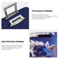 thumbnail image 4 of Haiem Night Sky Winged French Bulldog Luggage Cover Printed Suitcase Covers for Luggage Elastic Washable Suitcase Protector Fits 18-32 Inch Luggage-Medium, 4 of 8