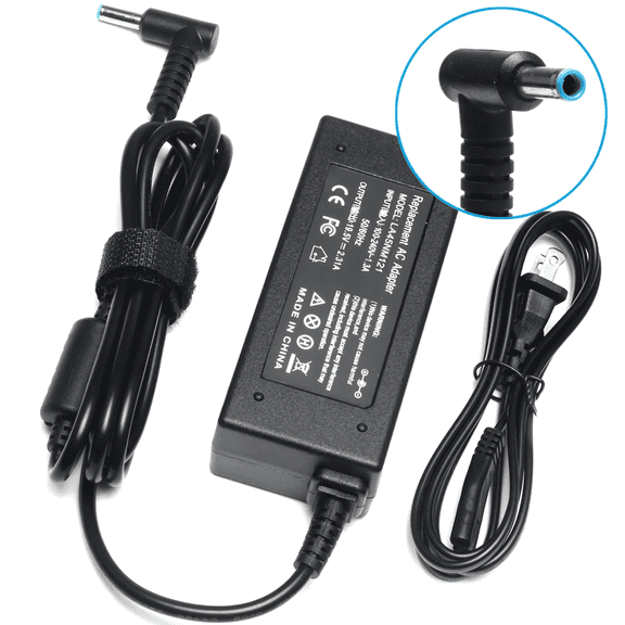 45W AC Charger for HP Pavilion 15-af131dx 15.6" Laptop with 5Ft Power Supply Adapter Cord