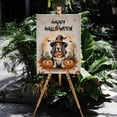 thumbnail image 4 of Happy Halloween Basset Hound Witches Hat Pumpkin Carving Vertical Matte Canvas Poster Bassets Dog Breed Lovers Gifts Idea Wall Art Home Decor - 02019, 4 of 5