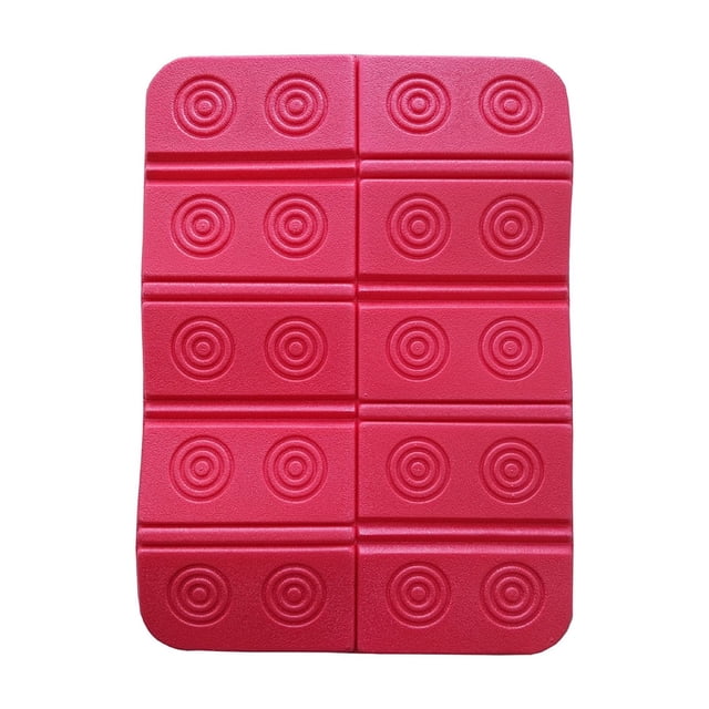 Cojín de asiento para exteriores plegable y portátil para parques, picnics, cojín de asiento pequeño plegable
