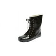 thumbnail image 2 of Forever Young Ladies Ankle Length Croc Texture Rain Boots, 2 of 4
