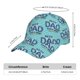 thumbnail image 2 of Fotbe Best Dad Ever Gorro Clásico de Béisbol, Gorra Ajustable con Broche Snapback, Gorro de Exterior de Algodón Suave, 2 of 6