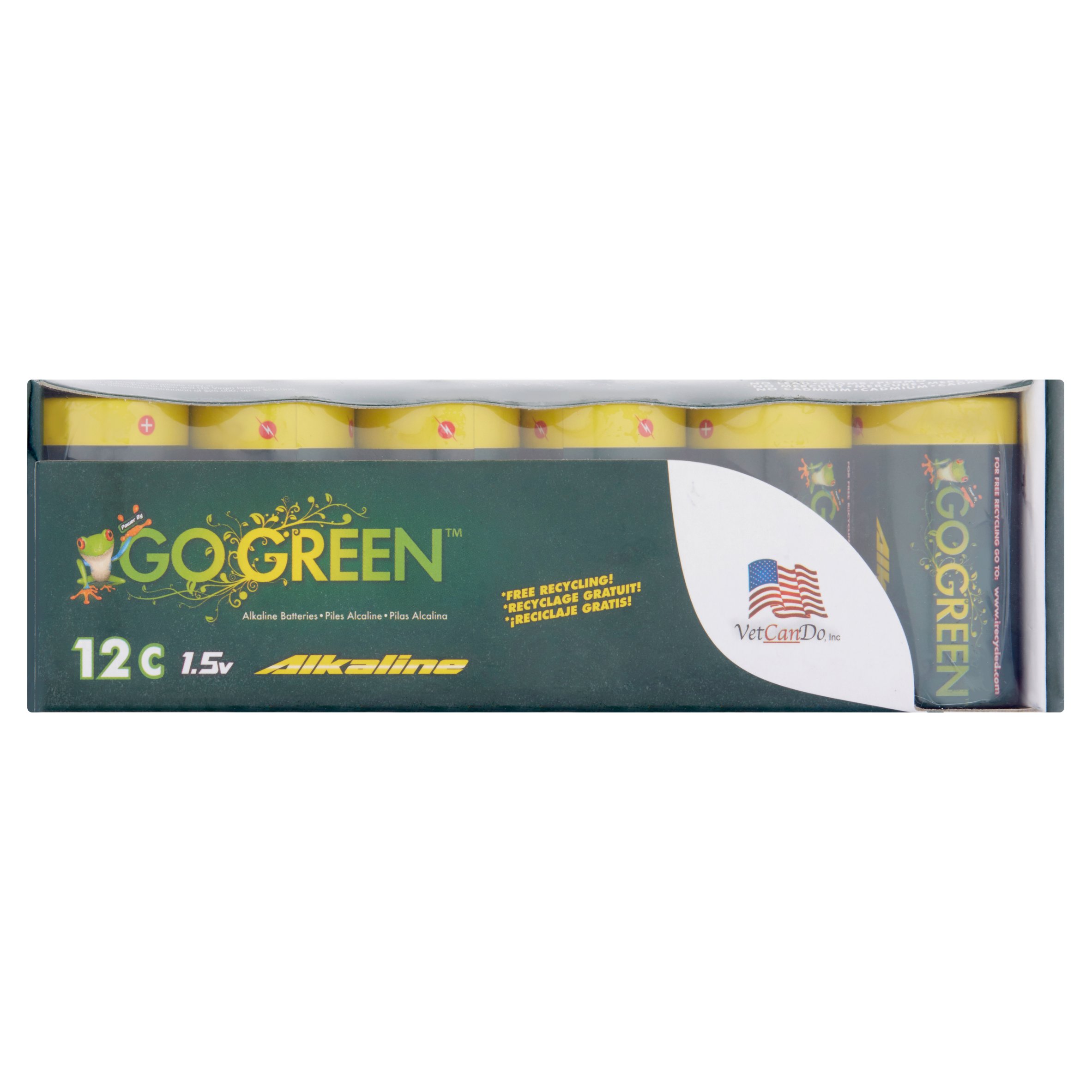 PerfPower GoGreen - Battery 12 x C - alkaline