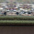 thumbnail image 4 of Dynamic Rugs AN710570784444 Ancient Garden 6 ft. 7 in. x 9 ft. 6 in. 57078-4444 Rug - Green/Ivory, 4 of 5
