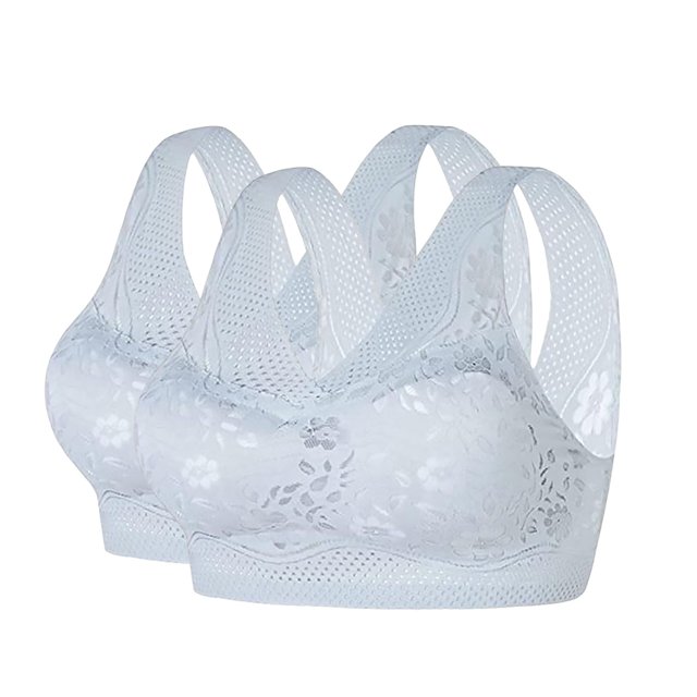 Clearance Sale 2025 Plus Size Intimates for Women for casual, High Support Bras For Women Adjustable Strap Full Coverage Up Bras Comfortable No Underwire Wireless Bras, Comfortable underwear for women
