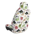 thumbnail image 2 of Yiaed Dinosaur Print Car Seat Covers,Universal Auto Seats Protector Fits for Car,SUV Sedan,Truck,Automotive Seat Covers & Accessories, 2 of 5