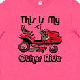 thumbnail image 4 of Inktastic Mower My Other Ride Youth T-Shirt, 4 of 5