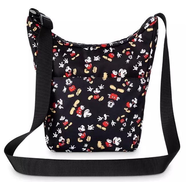 Disney Crossbody Bag Allover Mickey Mouse Black