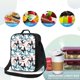 thumbnail image 4 of Fotbe Butterfly Lonchera Bolsa de Almuerzo para Hombres y Mujeres, Lonchera de Gran Capacidad, Bolsa de Almuerzo Reutilizable, Bolsa Térmica Aislante, 4 of 7