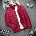 thumbnail image 3 of Chaquetas de plumas para hombre Abrigo acolchado para hombre Parkas acolchadas ligeras Novedades modernas y rebajas de invierno Modelos de ropa de abrigo vintage 2024, 3 of 5