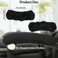 thumbnail image 4 of GIXUSIL Office Chair Armrest Covers, Removable Arm Rest Covering, Elastic Chair Armrest Covers, Office Seat Hand Rest Protector, Arm Covers Protectors for Office Chair(2 Pcs, Black), 4 of 7