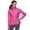 Fuchsia, variant on COLUMBIA Womens Pink Zippered Waterproof Packable Raincoat XL