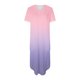 thumbnail image 5 of Vestido de Manga Corta para las Mujeres, Vestido Casual de Cuello en V de Bolsillo de Impresión de Moda Sexy Hecho de Poliéster Ligero para el Verano, Vestido de Verano para las Mujeres, 5 of 6
