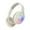Beige, variant on Matoen Noise Canceling Wireless Bluetooth Headphones - Built-in Microphone - up to 15 Hours Battery Life and Quick Charge, Bluetooth 5.4 - White