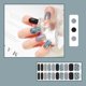 thumbnail image 1 of Pegatinas de uñas de gel semicurado Lámpara Uv / led Requerido 20pcs Envolturas de esmalte de uñas de gel, 1 of 4