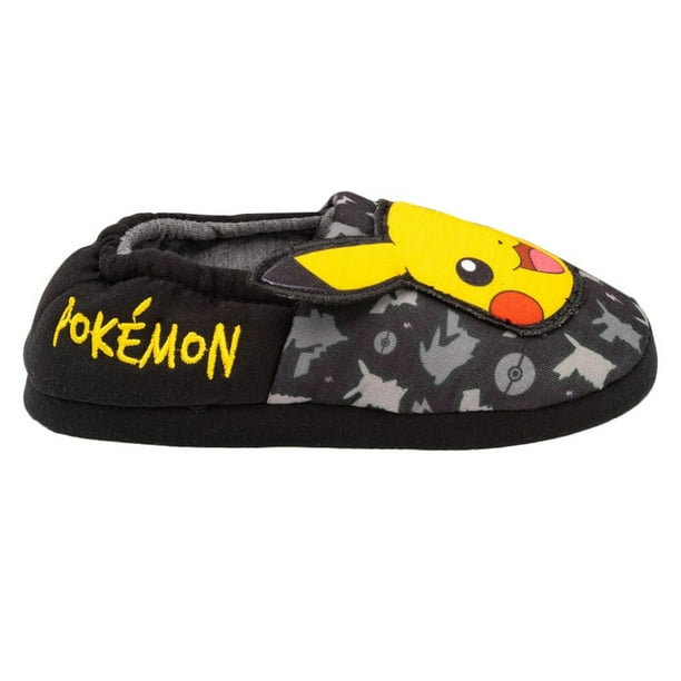 chaussons garcon pas cher  magasin pantoufles pokemon enfant