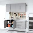 thumbnail image 4 of Prepac Black HangUps Work Storage Cabinet Set O - 4pc, 4 of 9
