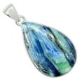 thumbnail image 1 of Mermaid Kyanite 925 Sterling Silver Pendant Jewelry ALLP-4865, 1 of 1