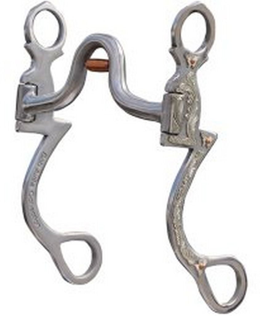 Pro Choice Bit Bob Avila 7 Shank Medium Port Roller Bit AVB211