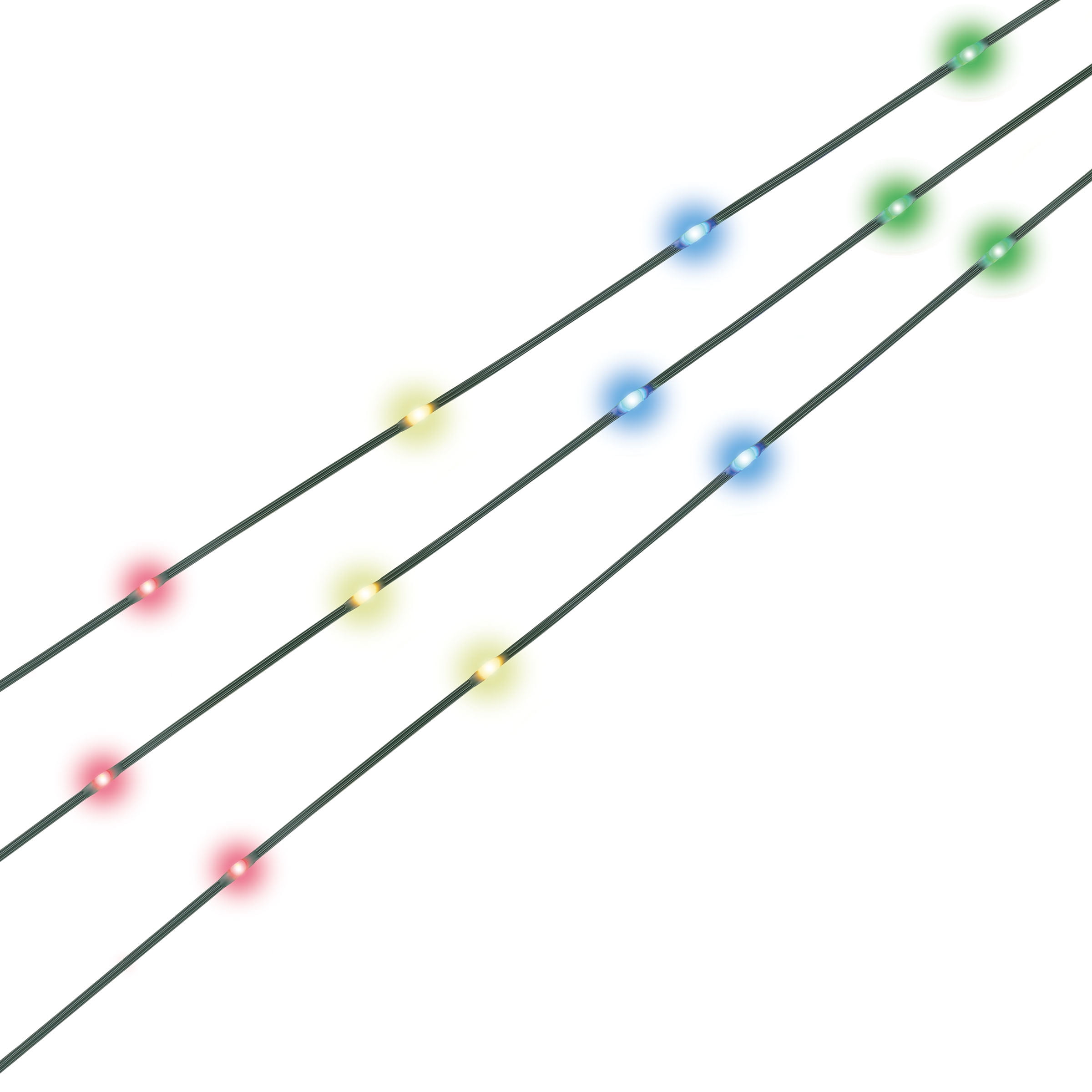 Holiday Time MultiColor LED Microdot String Lights Holiday Lighting