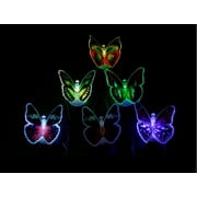 Toner Depot 20 Pcs LED Flashing 3D Butterfly Home Decor Night Lights