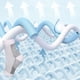 thumbnail image 4 of Sweat Absorbent Breathable Compression Socks Soft Colorfast Sockings For Running Fitness, 4 of 5