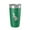 Green, variant on Lake Pat Cleburne Map Tumbler Travel Mug Insulated Laser Engraved Coffee Cup Texas 20 oz Green
