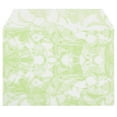 thumbnail image 3 of JAM Paper Cello Sleeves, 5 1/16 x 7 3/16, 100/Pack, Green Lace, Peel & Seal, 3 of 5