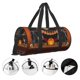 thumbnail image 3 of Fotbe Halloween Decoration Bolsa Deportiva de Lona Plegable con Estampado, Bolsa de Gimnasio con Bolsillo Seco/Húmedo, Bolsa de Viaje Ultraligera de Gran Capacidad, 3 of 6