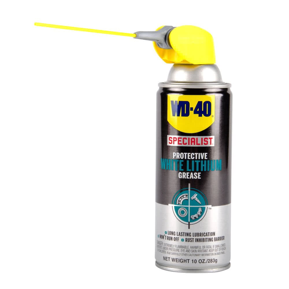 WD-40 Specialist White Lithium Grease Spray Metal on Metal Lubricant (6 Pack)
