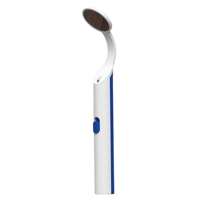 Mirror with Bright Light Lamp Curve Angle Comfortable Grip Anti