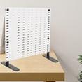 thumbnail image 4 of 2 Pcs Peg Board Display Stand Garage Pegboard Organizer Black, 4 of 8
