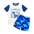thumbnail image 5 of Fnooota Boys Rash Guard Swimsuits 2 Piece, Fashion Surfing Short Sleeve Kids Bathing Suits Boys'Swimwear Multicolor Size 10-12, 5 of 8