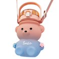 thumbnail image 1 of Water Cup Portable Adjustable Shoulder Strap Gift Creative High-value Large-capacity Cute Cartoon Bear, 1 of 16